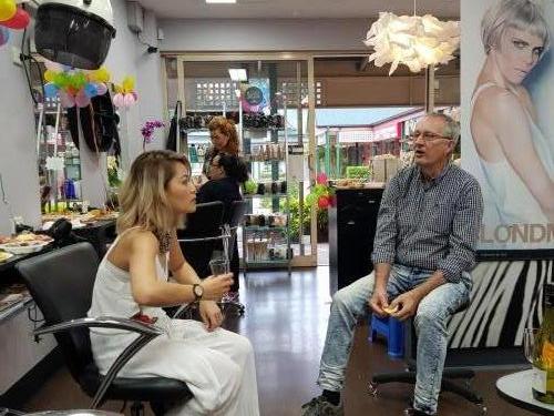 Debbie Dieu of Forest Fair's Hair & Beauty 1st Birthday