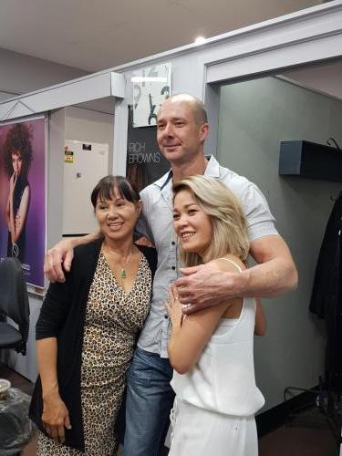 Debbie Dieu of Forest Fair's Hair & Beauty 1st Birthday 